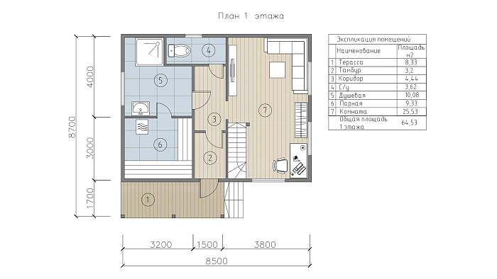  Вото планировка